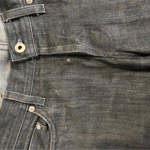 Naked & Famous Denim Dark Gray 33 Weird Guy fit used condition